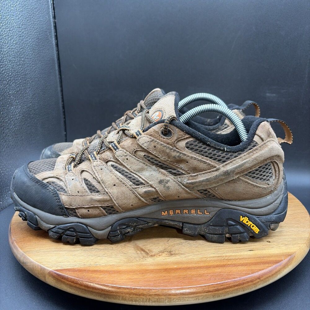Merrell Moab 2 Vent Mens Size 9 M Hiking Shoes Brown Boots J06013
